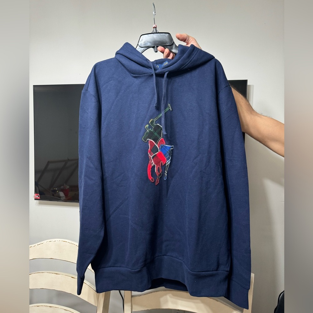 Polo Ralf Lauren Man Hoodie size LT New